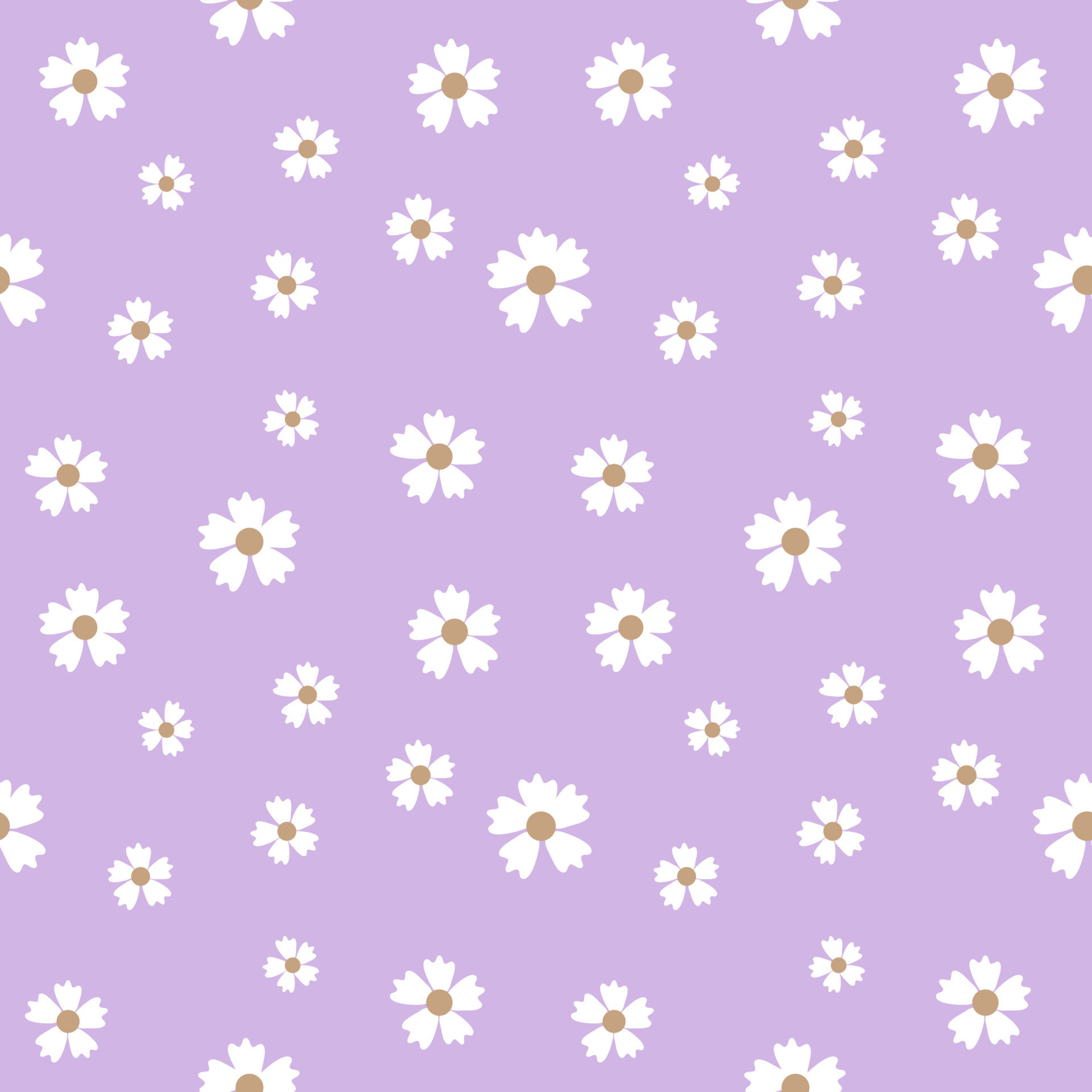 Seamless background with white flowers on a purple background. 7028679  Vector Art at Vecteezy