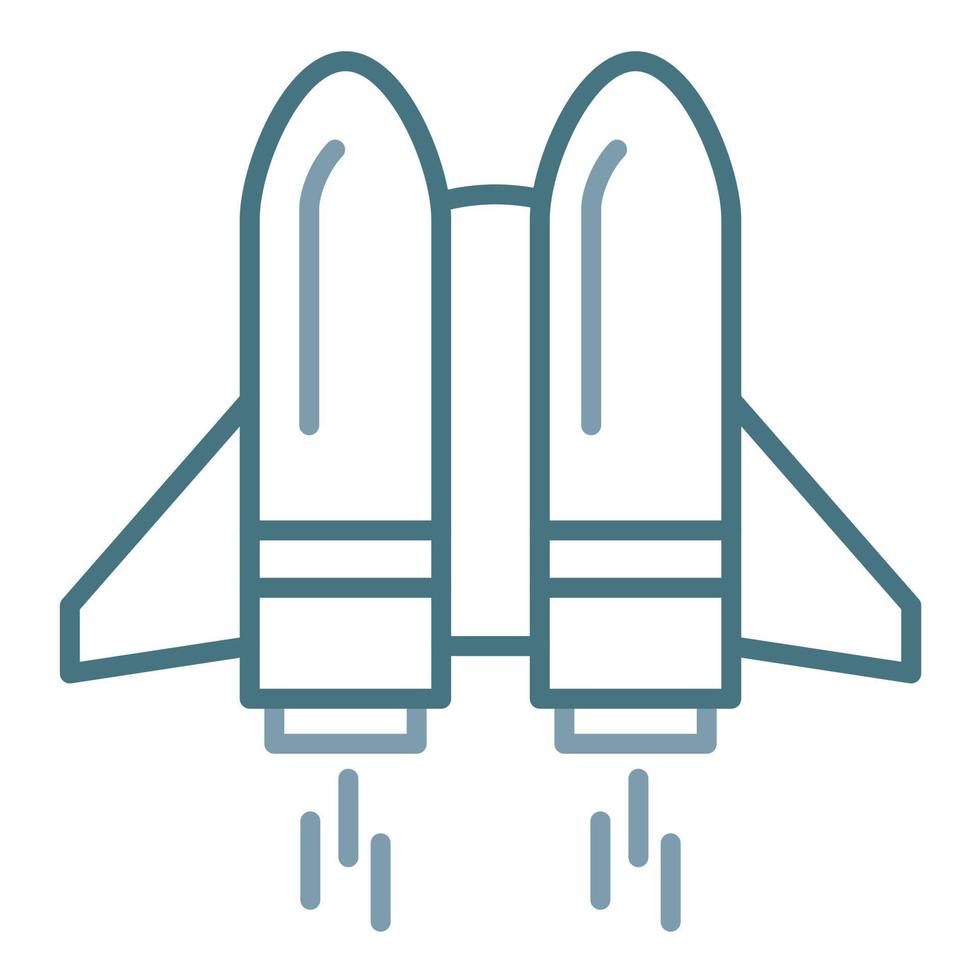 Jetpack Line Two Color Icon vector