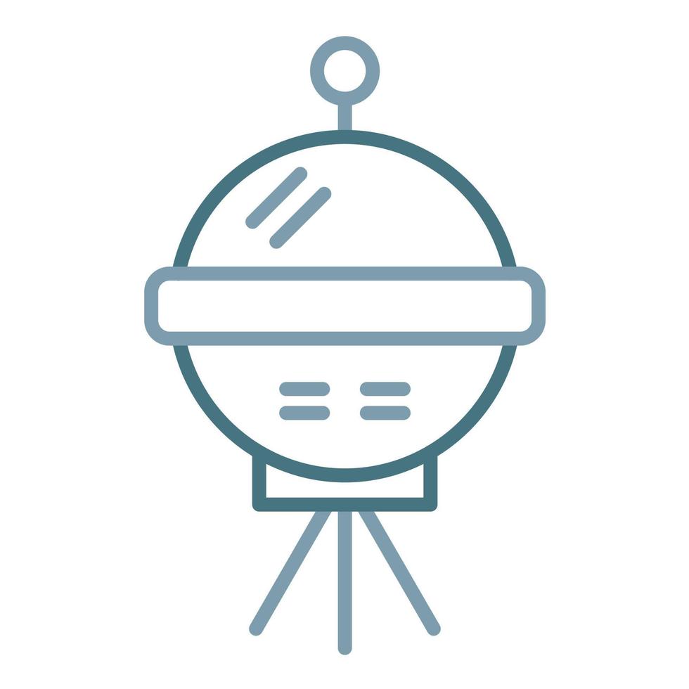 Space Probe Line Two Color Icon vector