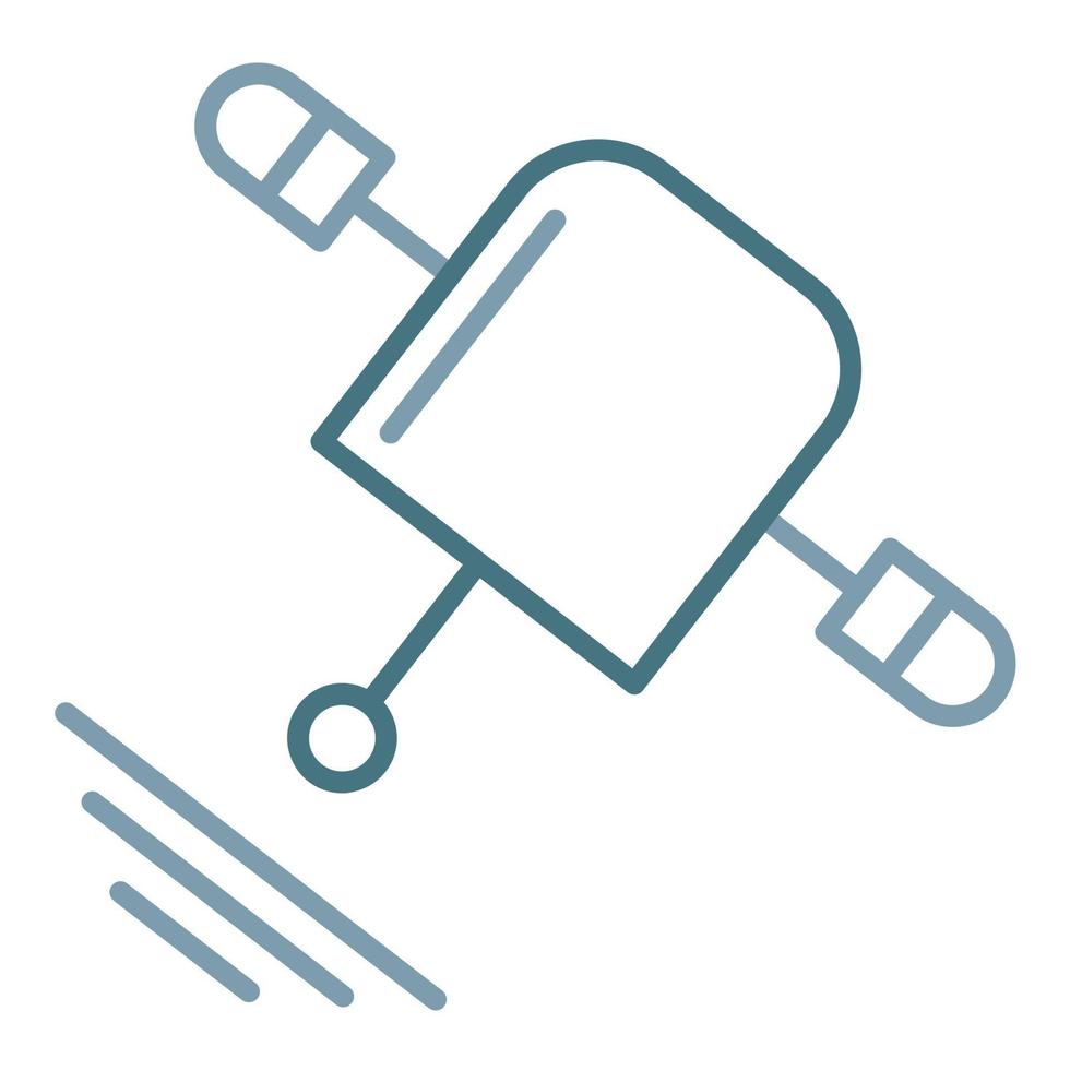 Satellite Line Two Color Icon vector