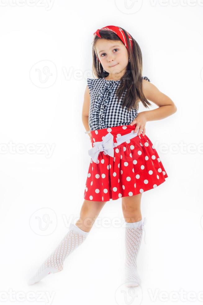 cute preschool girl photo