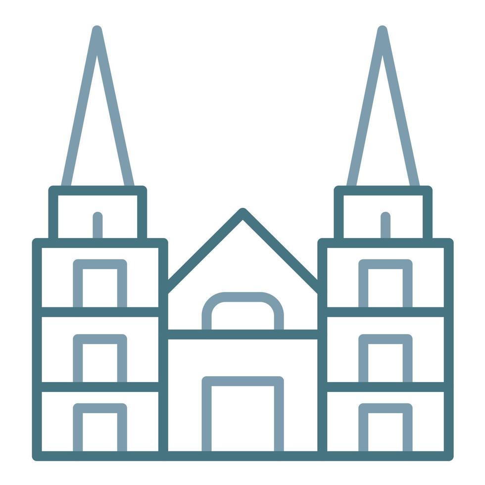 Cologne Line Two Color Icon vector