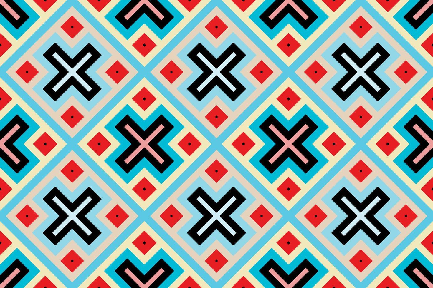 beatiful geometric shapes pattern background vector