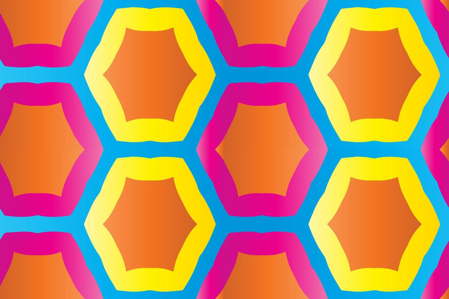 colourfull geometric shape pattern for background vector