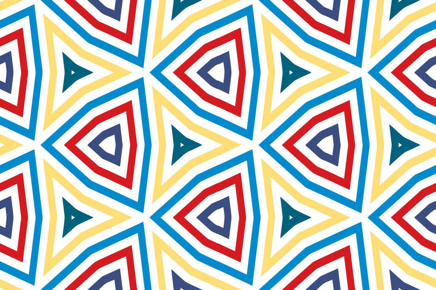 colourfull geometric shape pattern for background vector