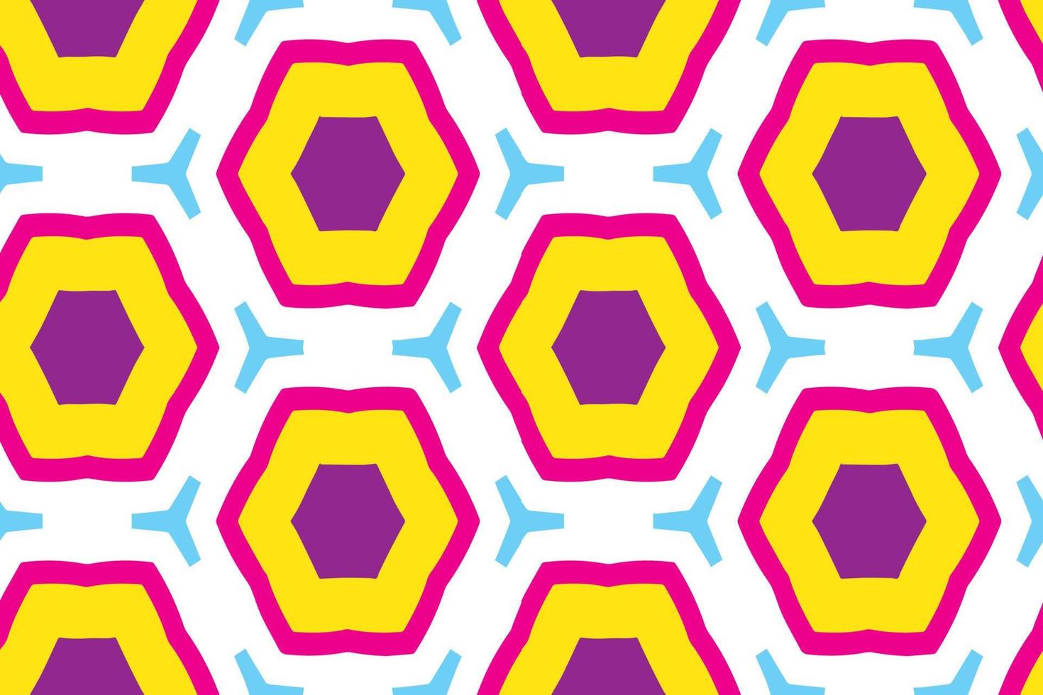 colourfull geometric shape pattern for background vector