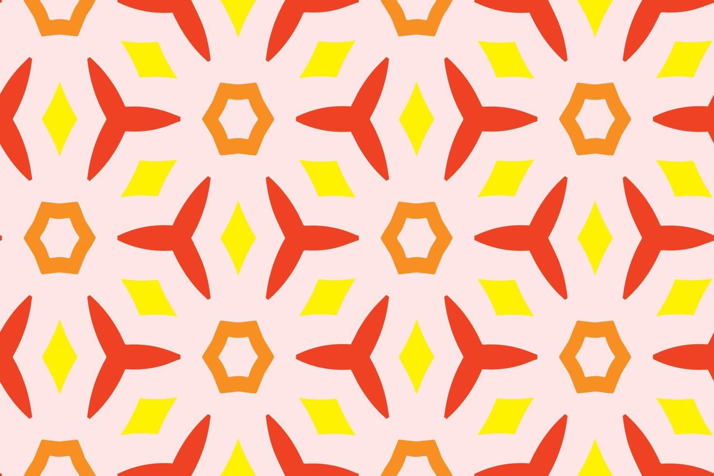 colourfull geometric shape pattern for background vector