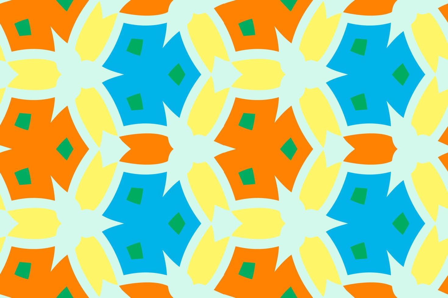abstract geometric pattern with colourfull colour vector