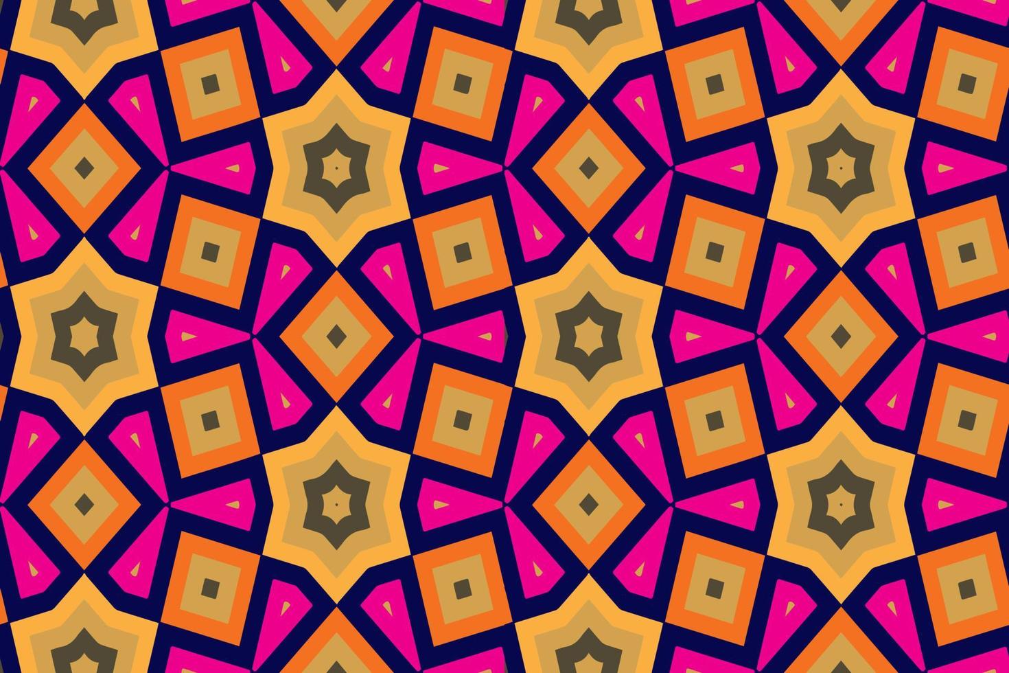 abstract colourfull geometric pattern vector