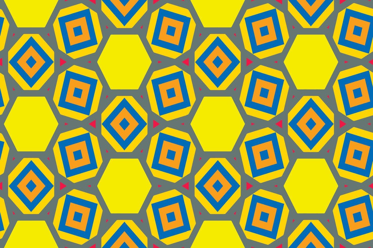abstract colourfull geometric pattern vector