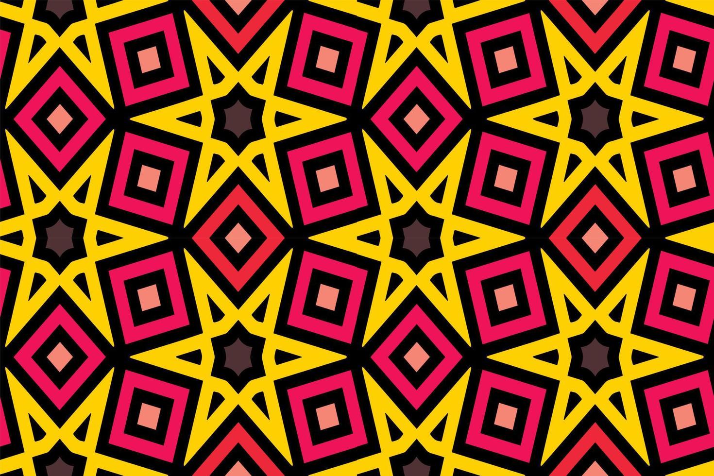 abstract colourfull geometric pattern vector