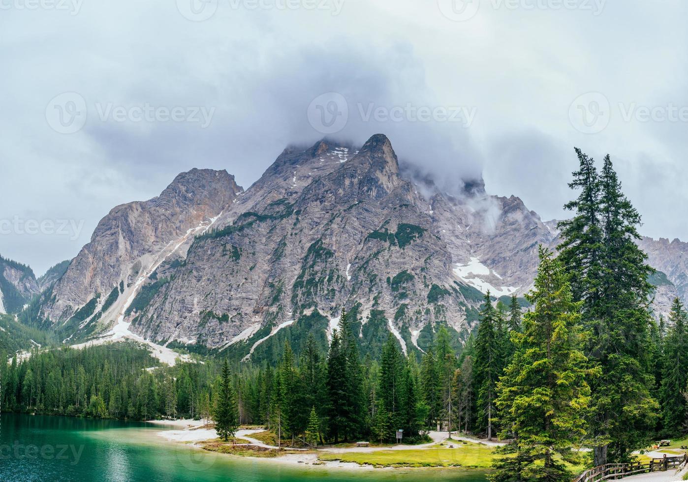 beautiful Dolomites in northern Italy photo