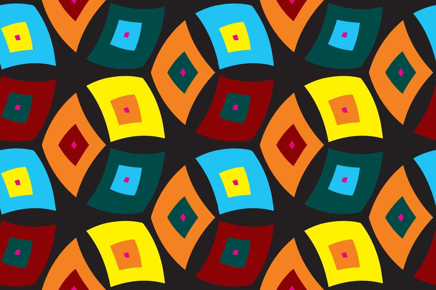 abstract geometric pattern with colourfull colour vector