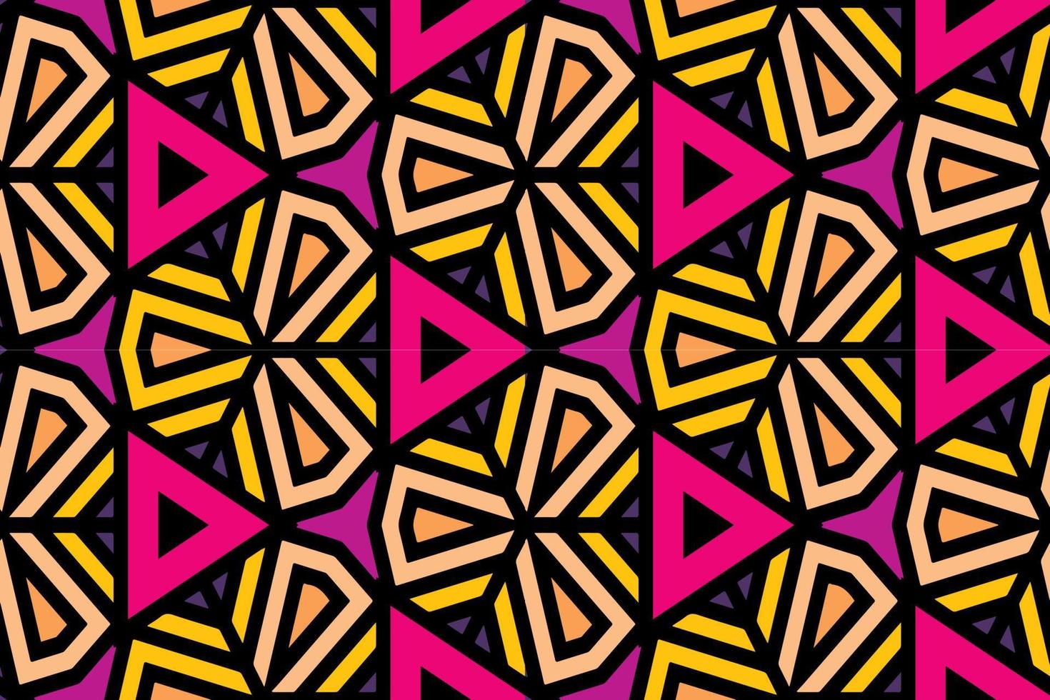 abstract colourfull geometric pattern vector