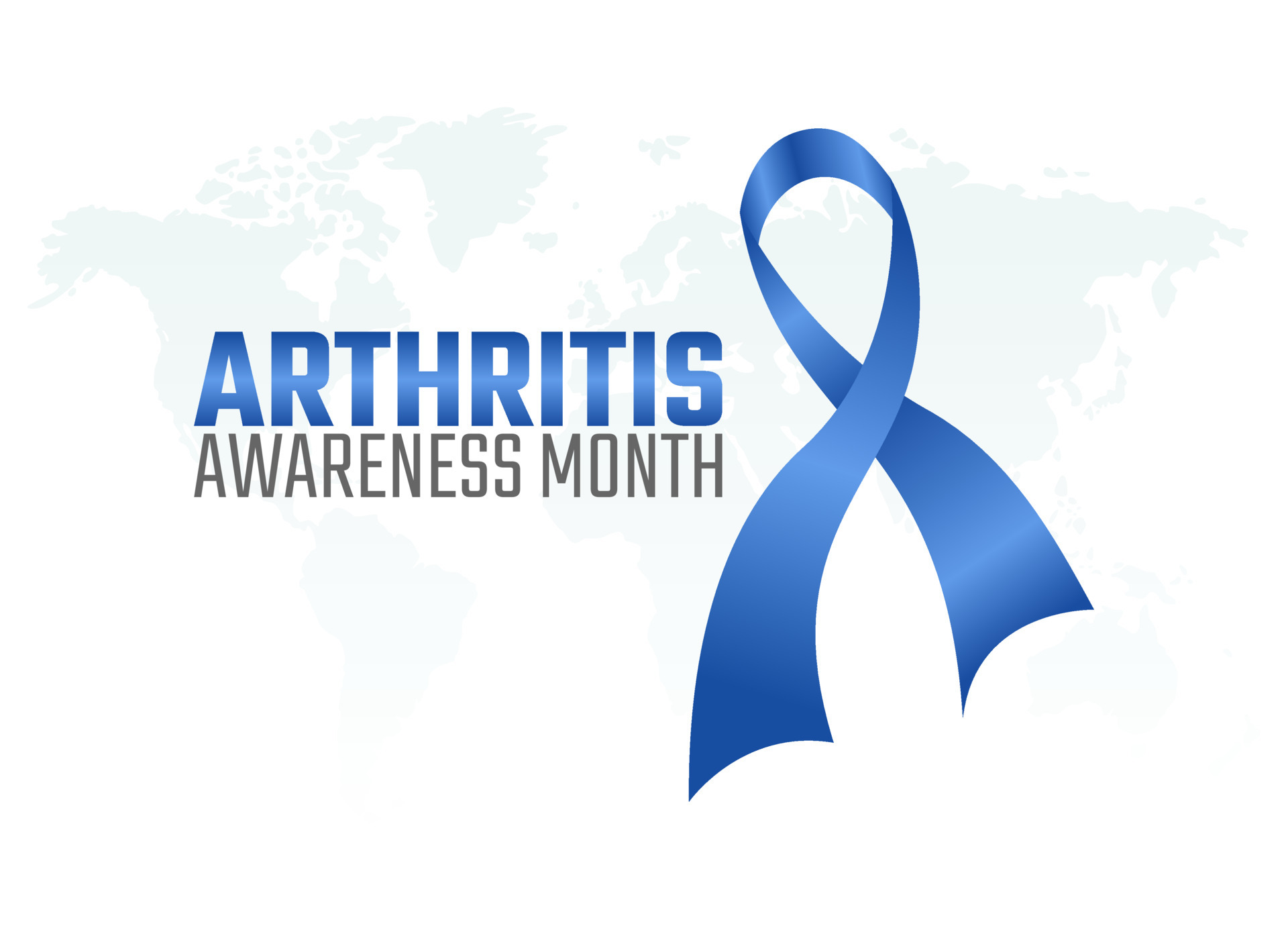 vector graphic of arthritis awareness month good for arthritis
