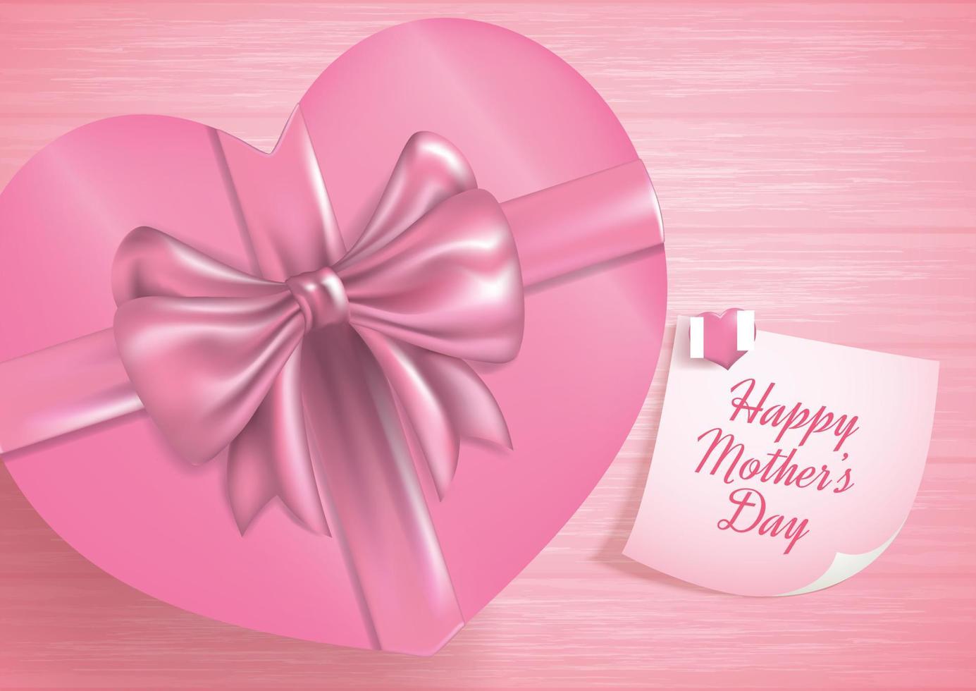 Mother Day vector background illustration template. Mother's Day background with realistic hearts vector. Happy Mother day vector sale banner, flyer, invitation, poster, background design