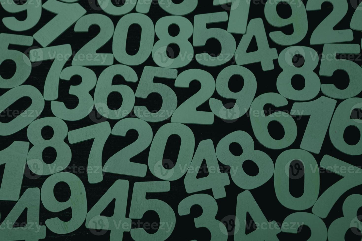 Background of numbers. from zero to nine. Numbers texture. Finance data concept. Matematic. Seamless pattern with numbers. financial crisis concept. Business success. photo