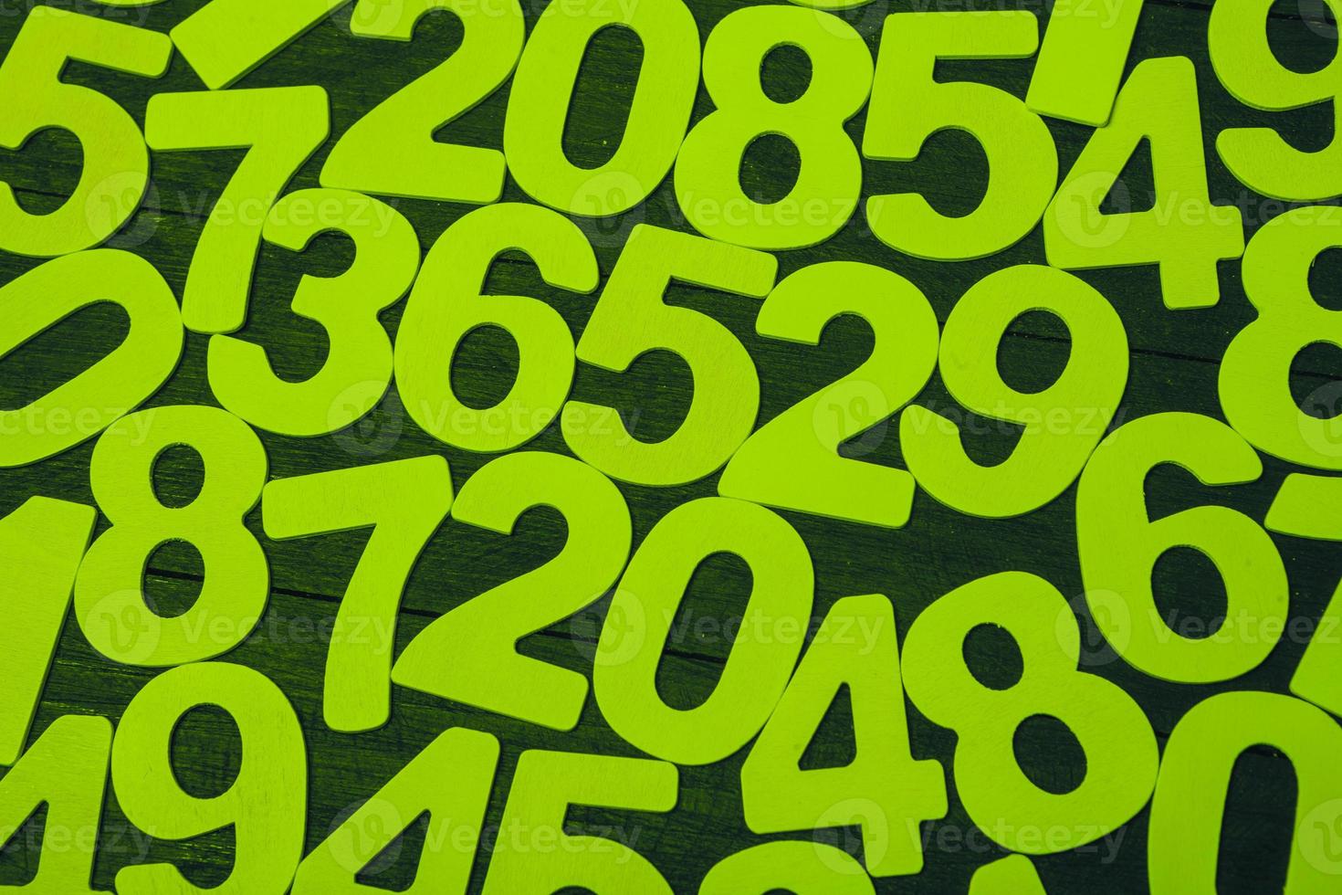 Background of numbers. from zero to nine. Numbers texture. Finance data concept. Matematic. Seamless pattern with numbers. financial crisis concept. Business success. photo
