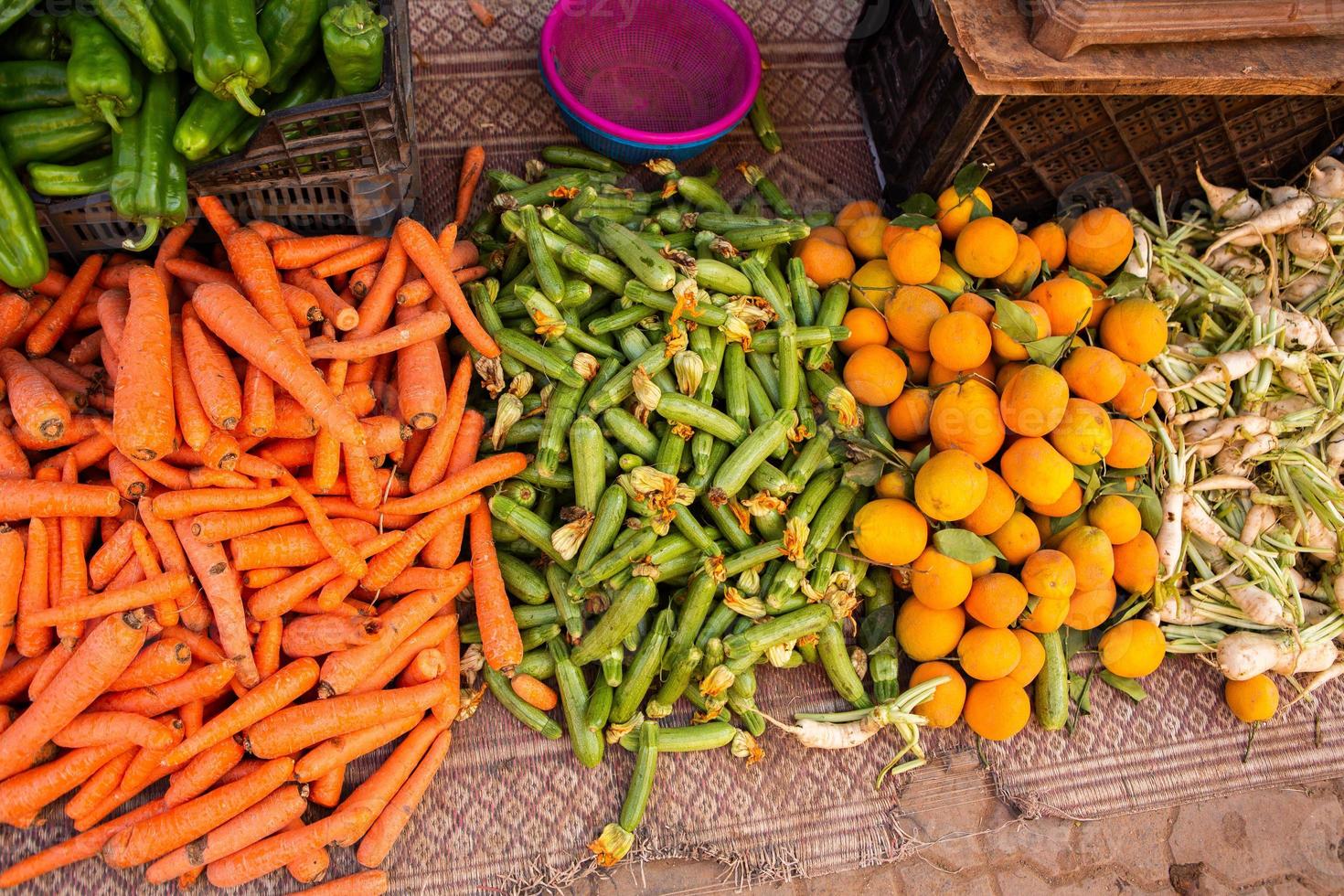 street food on the streets of morocco photo