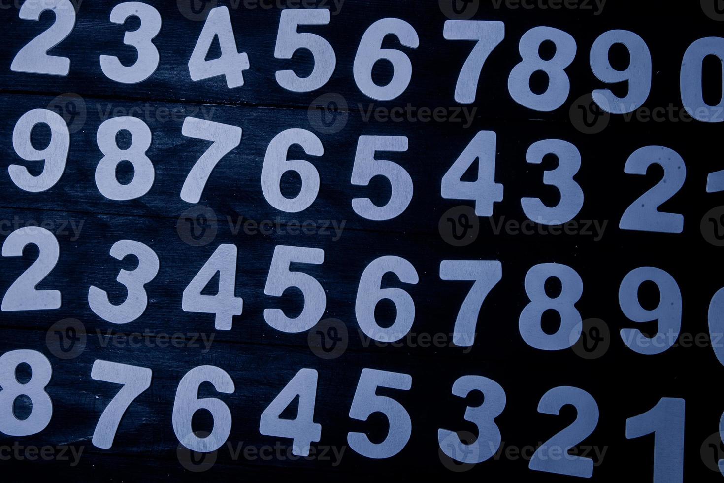 Background of numbers. from zero to nine. Numbers texture. Finance data concept. Matematic. Seamless pattern with numbers. financial crisis concept. Business success. photo