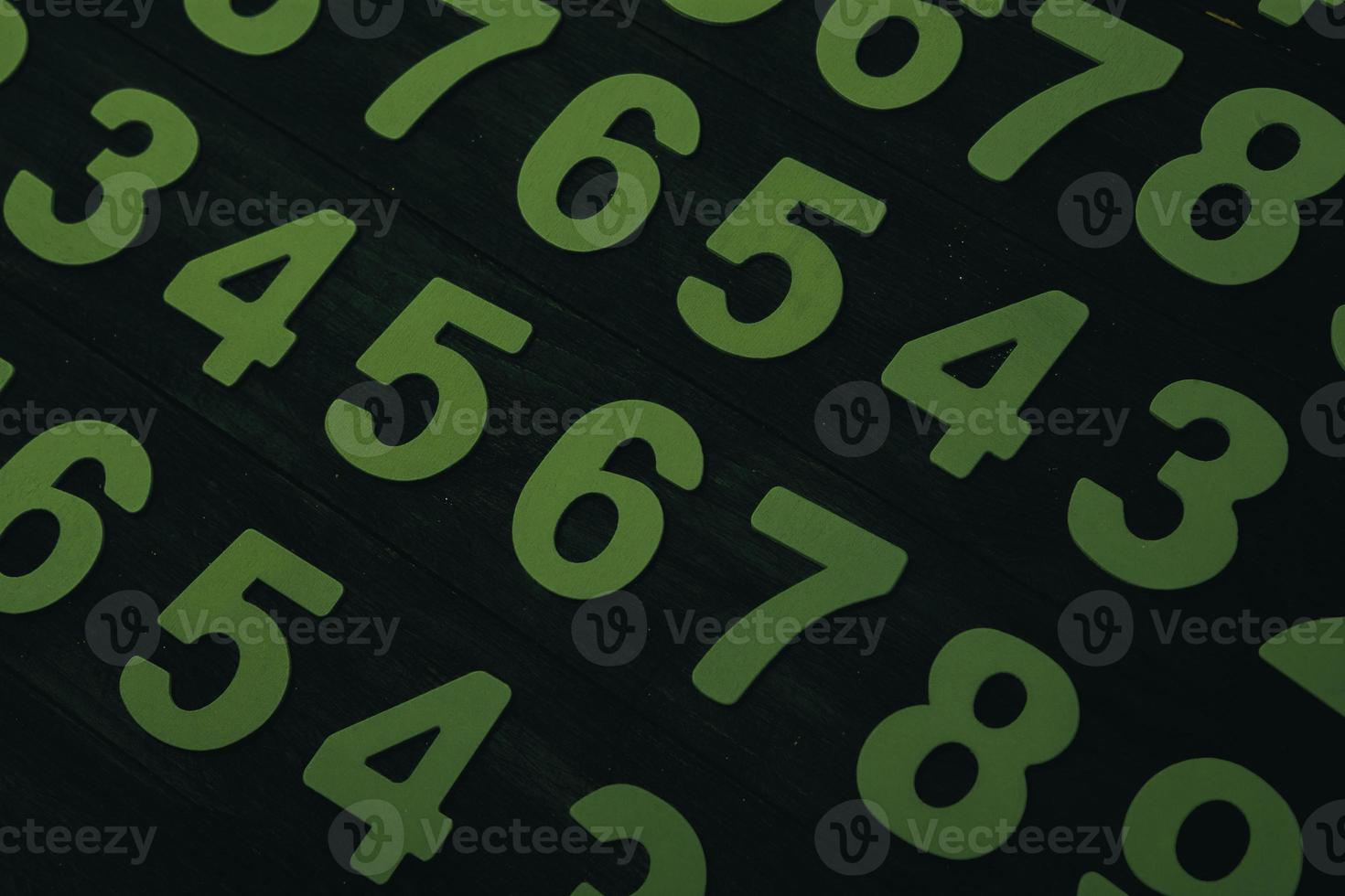 Background of numbers. from zero to nine. Numbers texture. Finance data concept. Matematic. Seamless pattern with numbers. financial crisis concept. Business success. photo