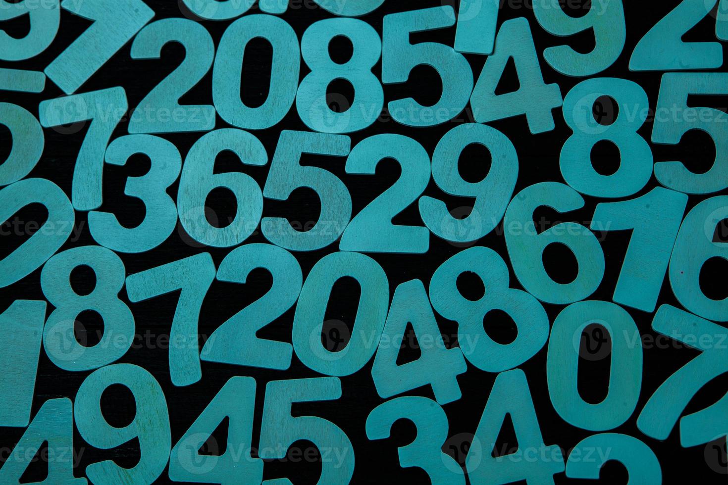 Background of numbers. from zero to nine. Numbers texture. Finance data concept. Matematic. Seamless pattern with numbers. financial crisis concept. Business success. photo