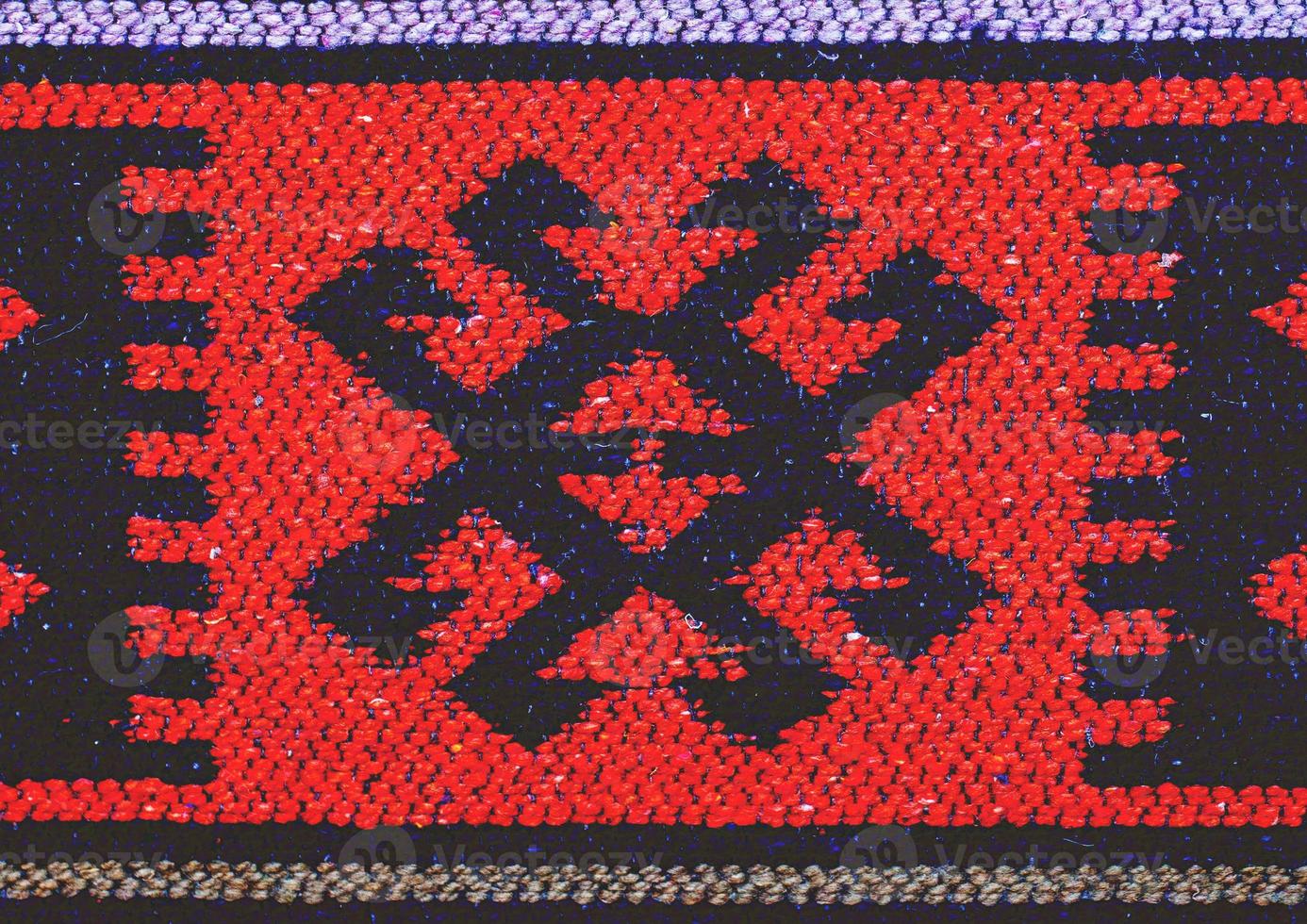 Romanian folk seamless pattern ornaments. Romanian traditional embroidery. Ethnic texture design. Traditional carpet design. Carpet ornaments. Rustic carpet design. photo