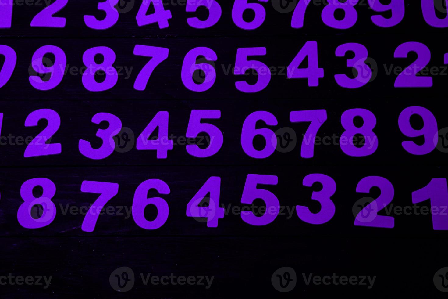 Background of numbers. from zero to nine. Numbers texture. Finance data concept. Matematic. Seamless pattern with numbers. financial crisis concept. Business success. photo