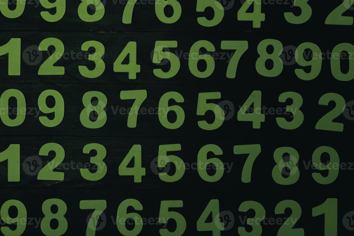 Background of numbers. from zero to nine. Numbers texture. Finance data concept. Matematic. Seamless pattern with numbers. financial crisis concept. Business success. photo