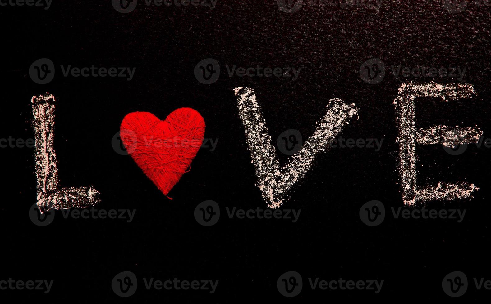 Love hearts on wooden texture background. Valentines day card concept. Heart for Valentines Day Background. photo