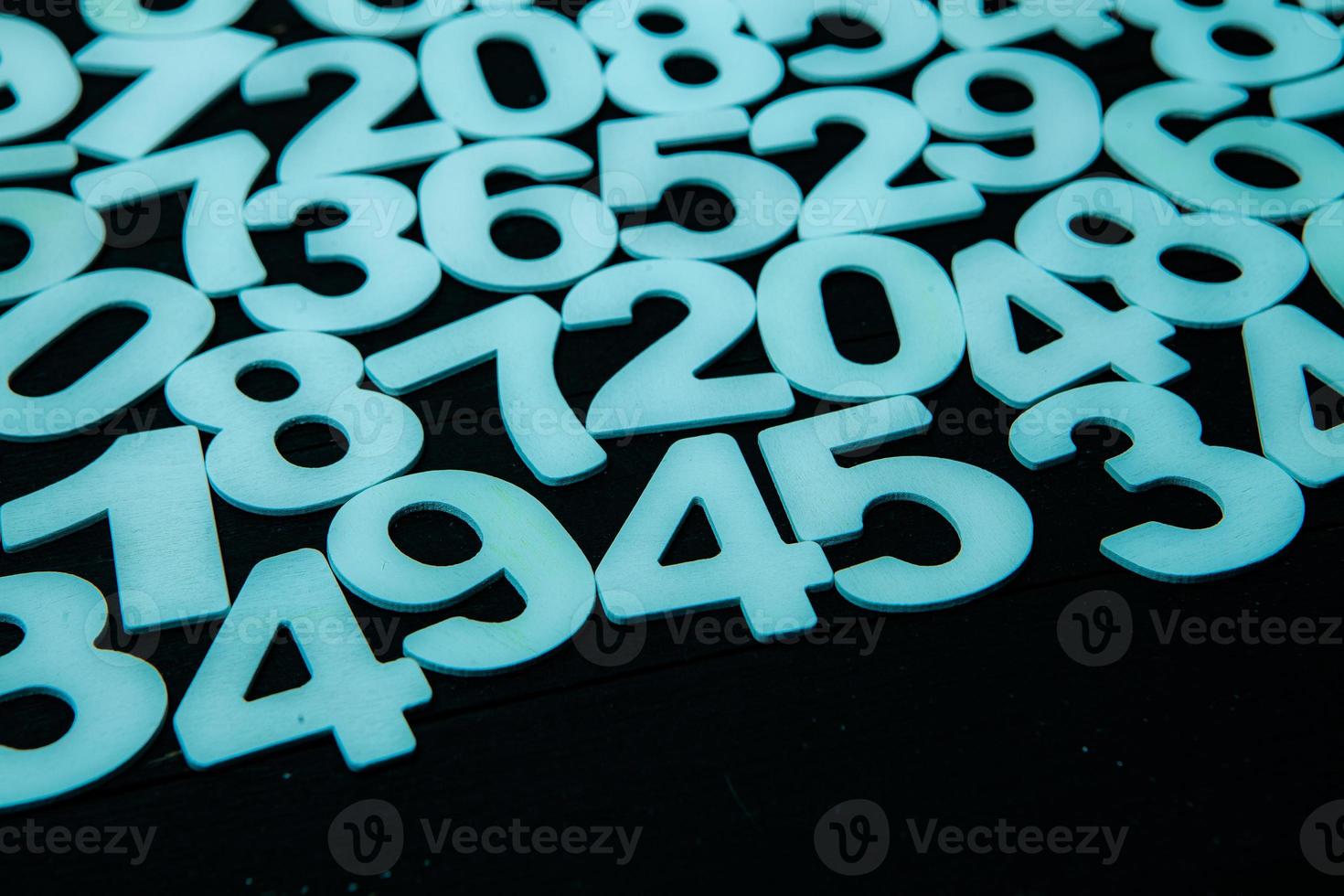 Background of numbers. from zero to nine. Numbers texture. Finance data concept. Matematic. Seamless pattern with numbers. financial crisis concept. Business success. photo