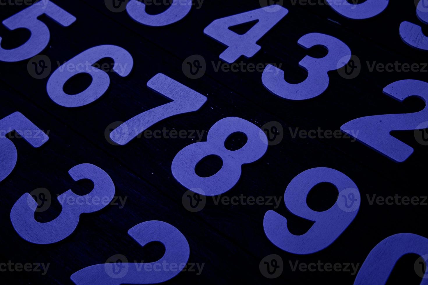 Background of numbers. from zero to nine. Numbers texture. Finance data concept. Matematic. Seamless pattern with numbers. financial crisis concept. Business success. photo