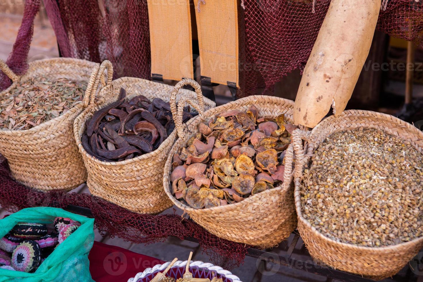 street food on the streets of morocco photo