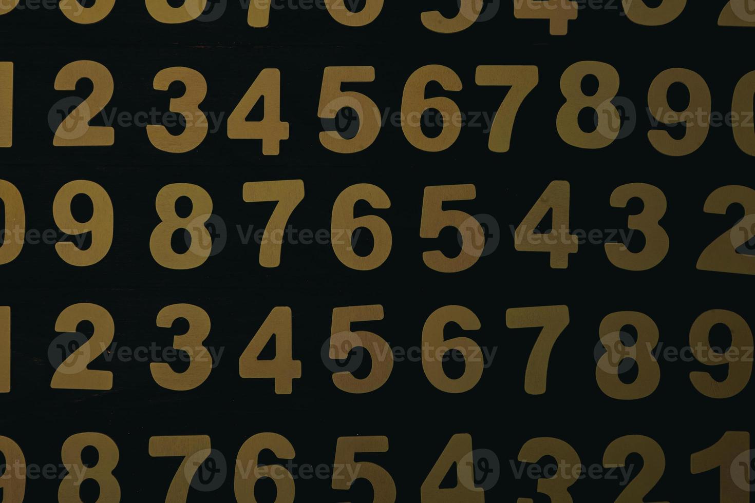 Background of numbers. from zero to nine. Numbers texture. Finance data concept. Matematic. Seamless pattern with numbers. financial crisis concept. Business success. photo