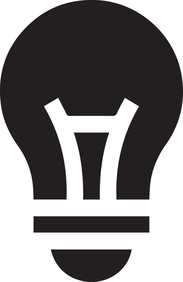 lamp icon. Lamp light bulb icon. vector