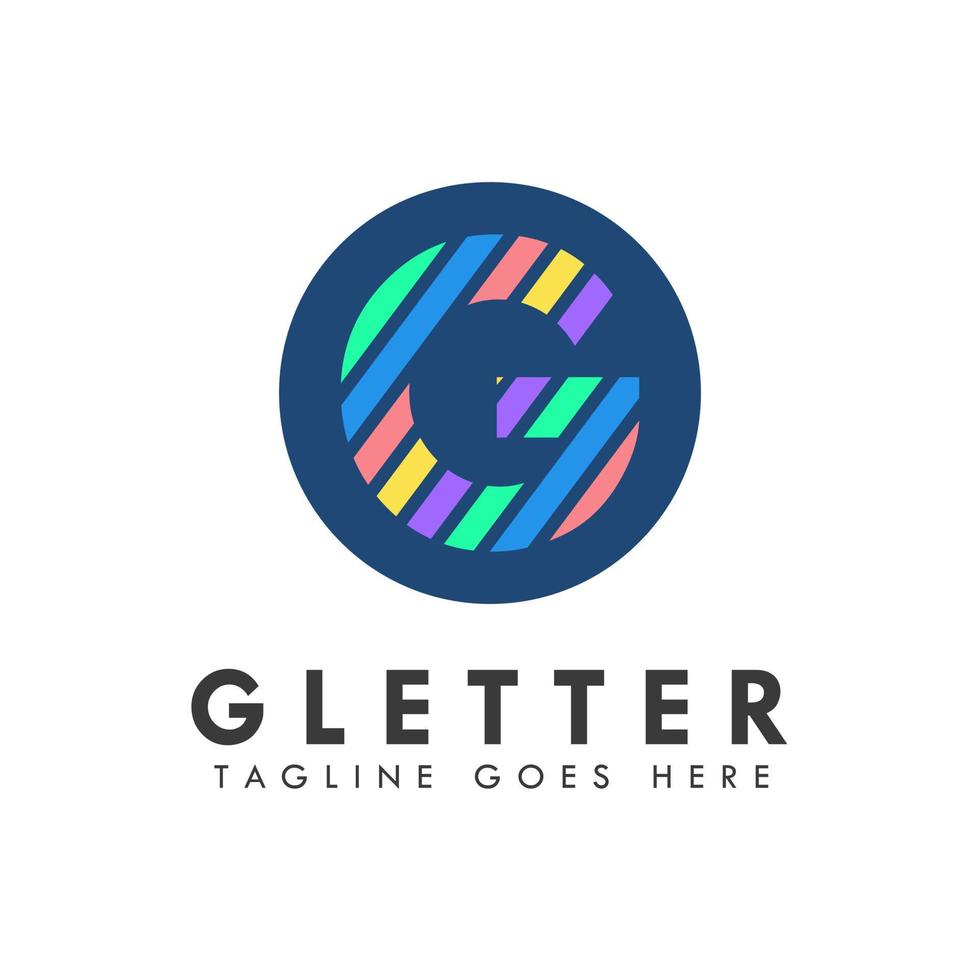 Alphabet g letter logo and icon design vector