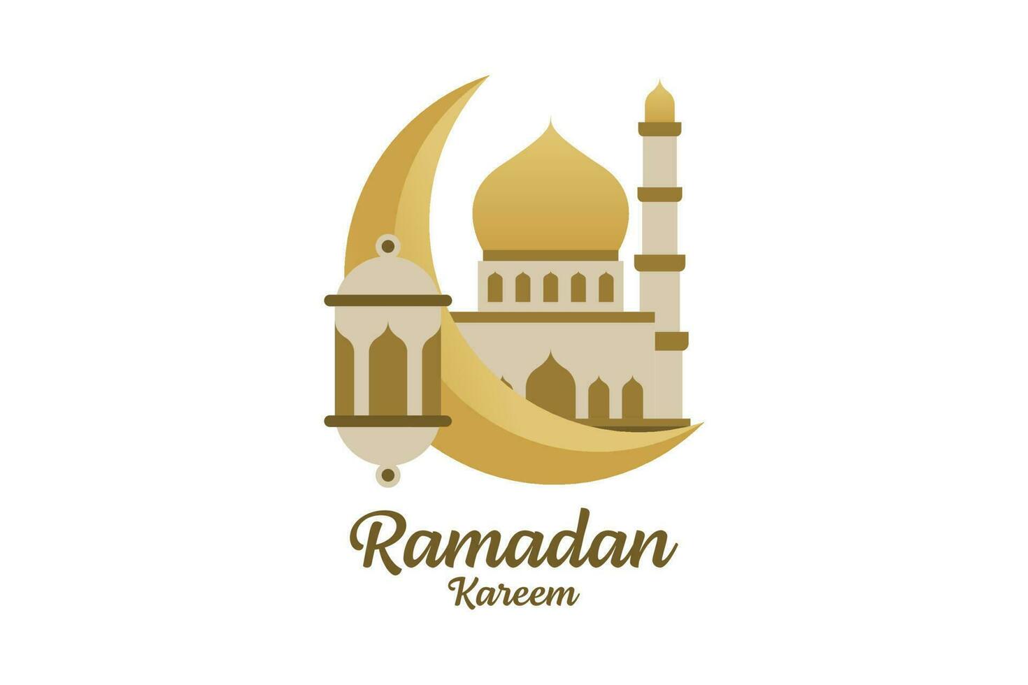 ilustración de diseño de vector de ramadán kareem