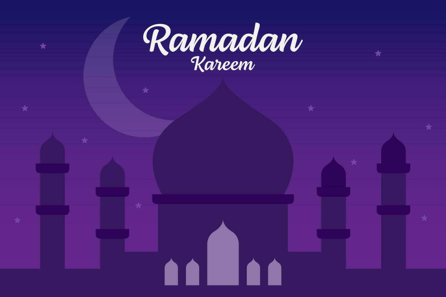Ramadan kareem vector design illustration