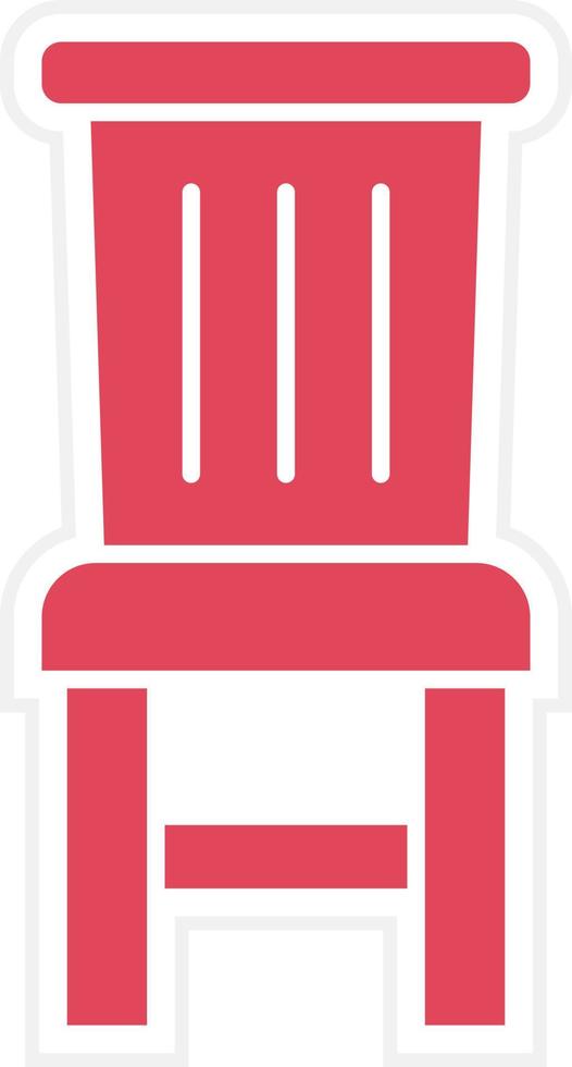 Chair Icon Style vector