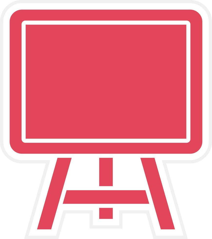 Blackboard Icon Style vector