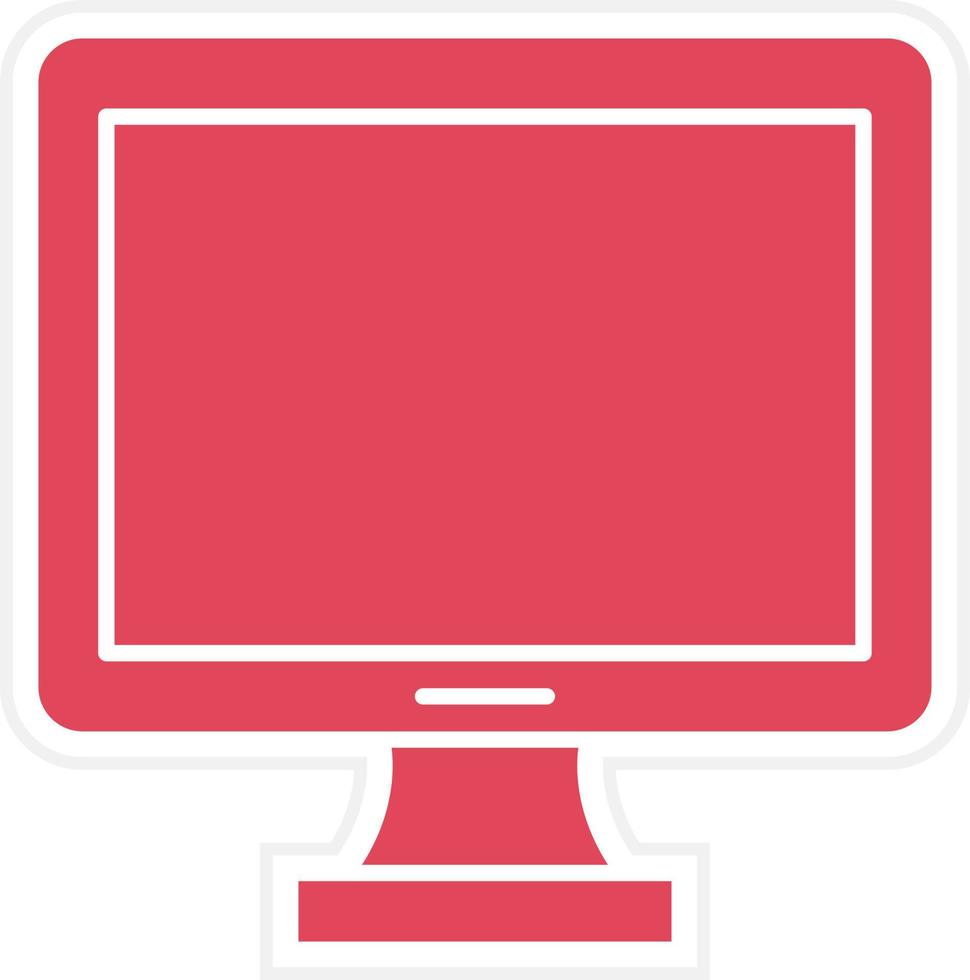 Lcd Icon Style vector