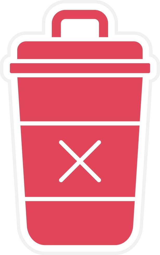 Delete Icon Style vector