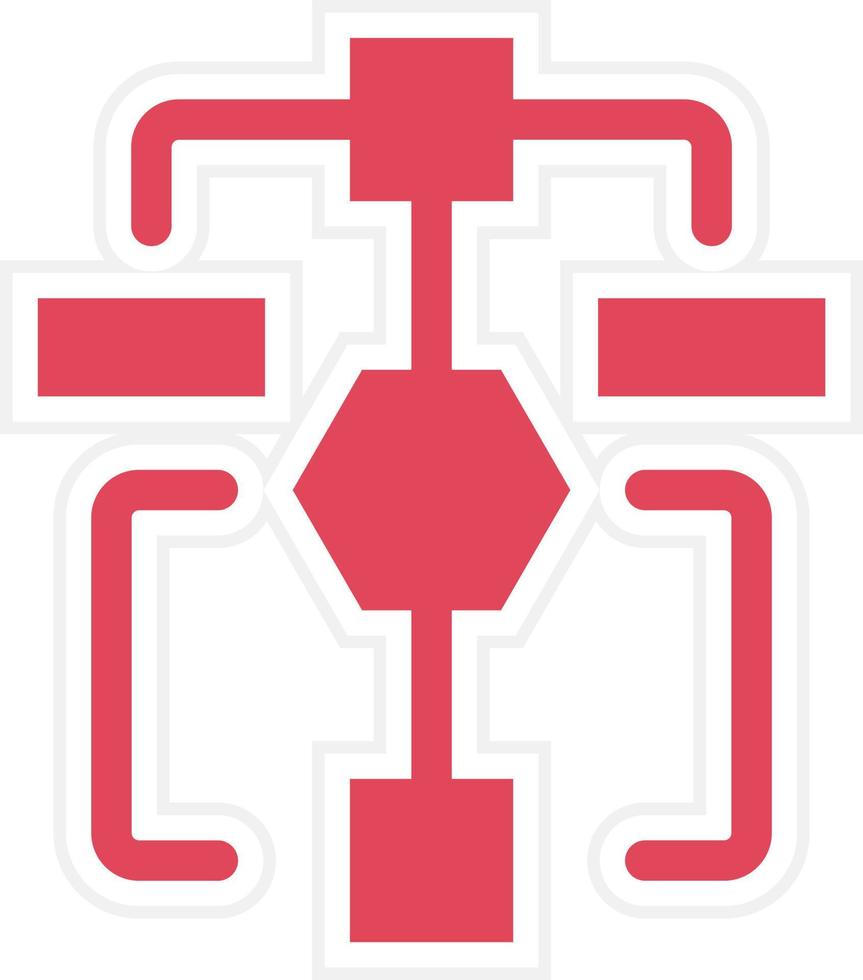 Flowchart Icon Style vector
