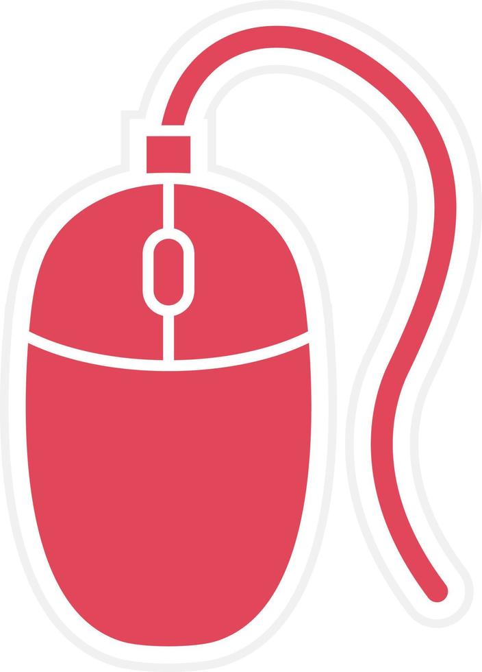 Mouse Icon Style vector