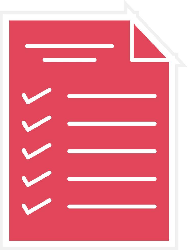 List Icon Style vector