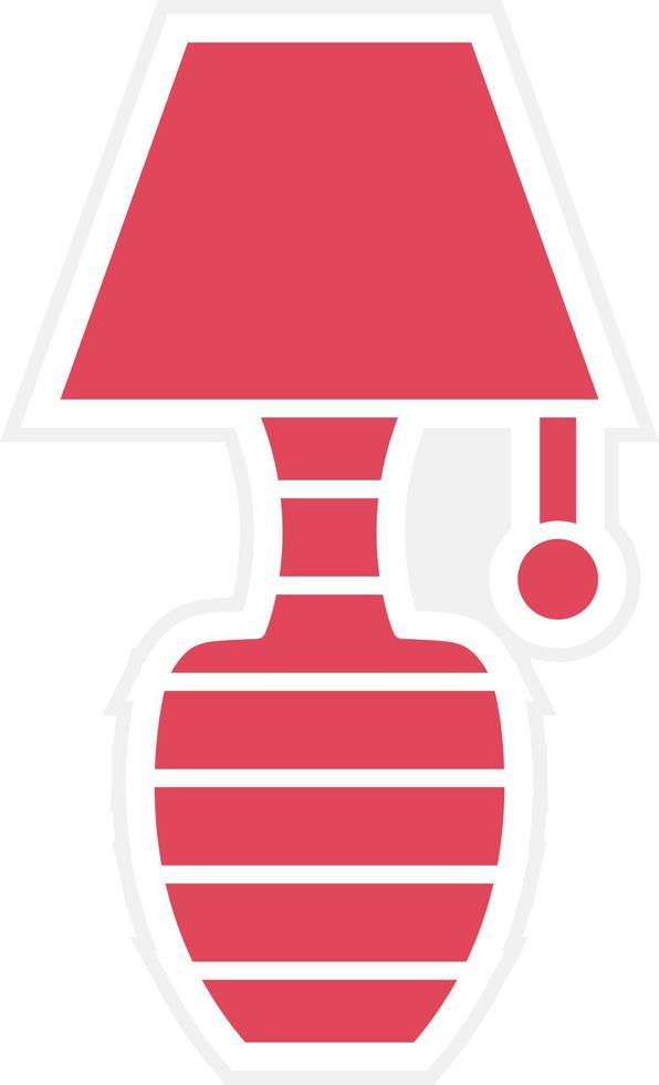 Lamp Icon Style vector