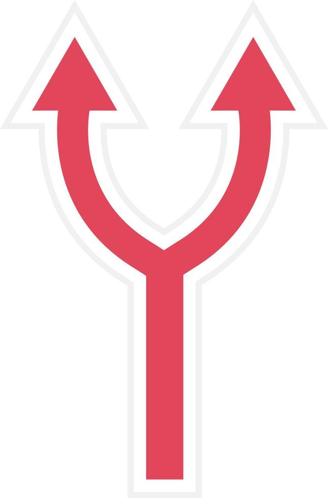 Split Icon Style vector