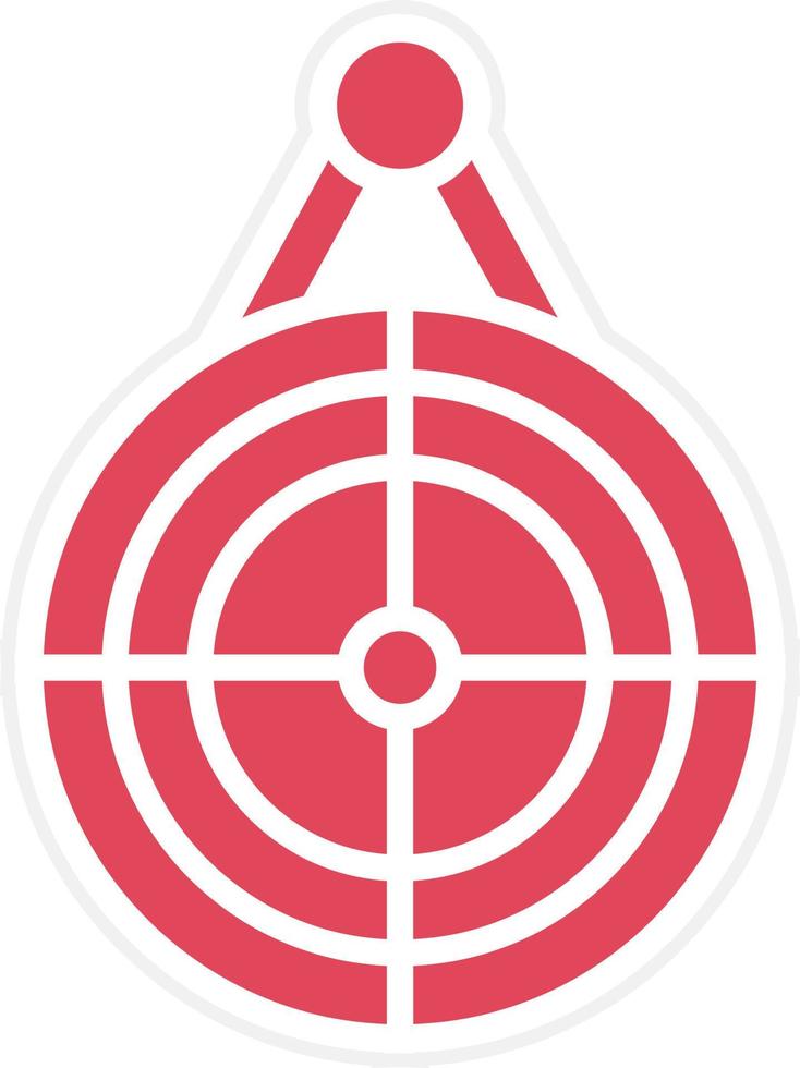 Target Icon Style vector