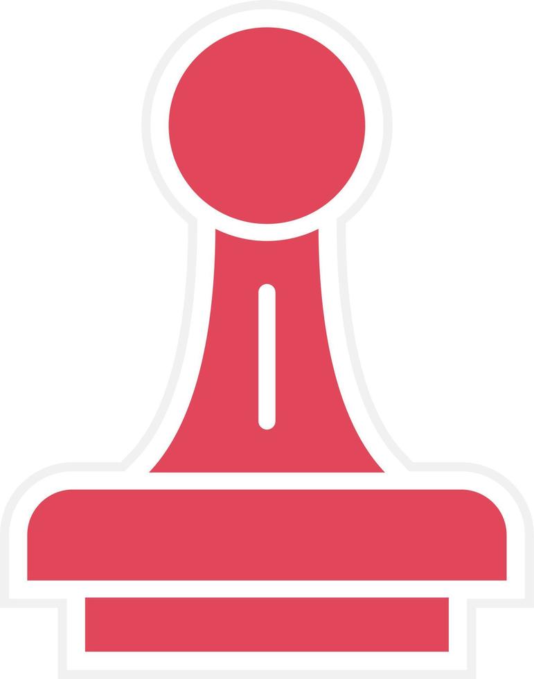 Stamp Icon Style vector