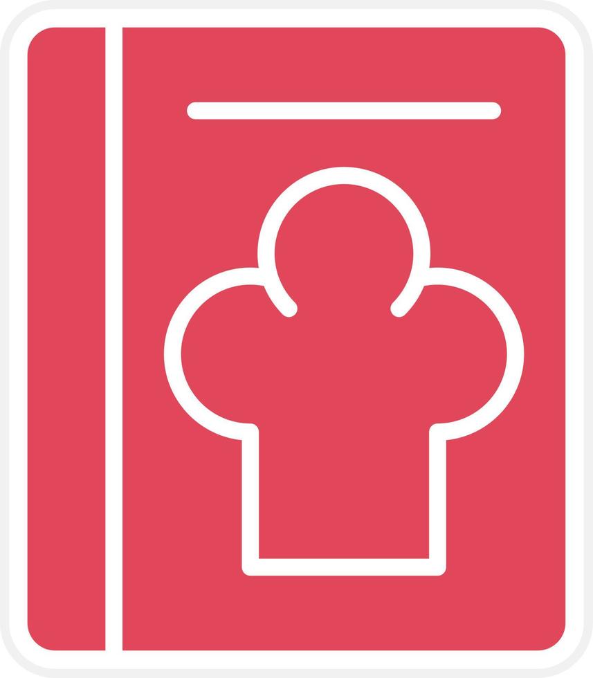 Cookbook Icon Style vector